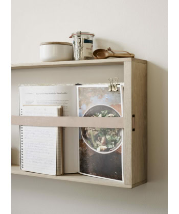 Alternative view of Norr Magazine Holder 120 - Oak