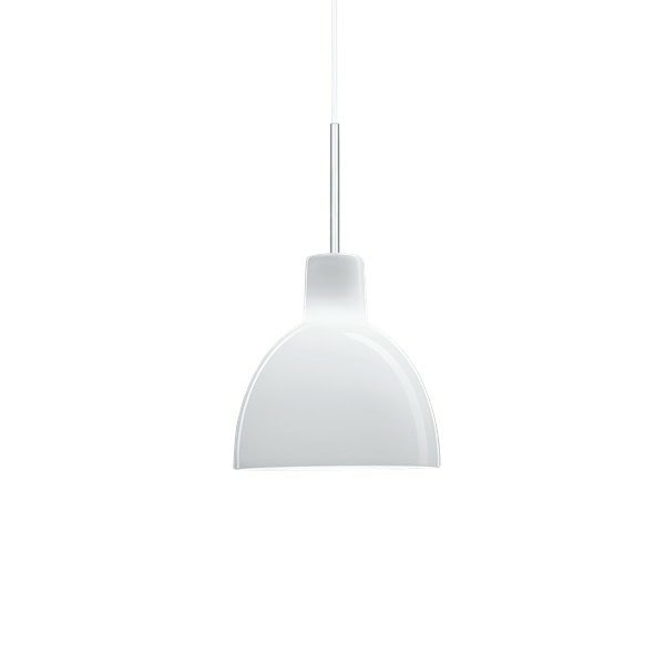 Toldbod 220 Pendel - Hvitt opalt glass