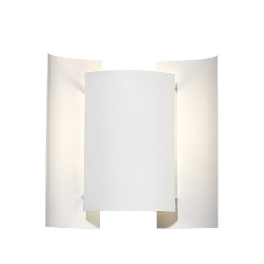 Butterfly Vegglampe - hvit