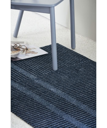 Dørmatte Løype Stormy Blue 85x115 cm - Bilde 3