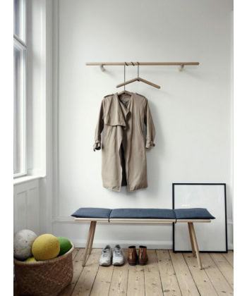 Alternative view of Georg Rack 115 - Oak