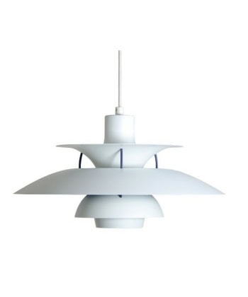 PH 5 pendel - Classic White