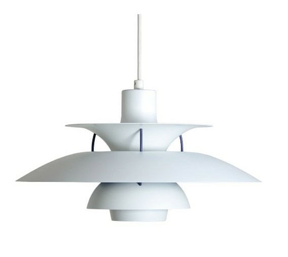 PH 5 pendel - Classic White