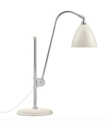 Bestlite BL1 - Bordlampe - crome/matt hvit - Utstilling