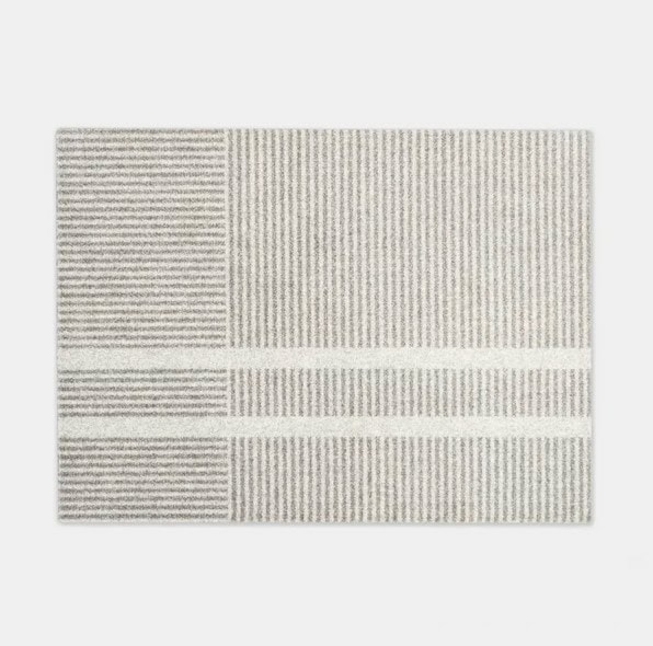 Dørmatte Løype Breezy Beige 85x115 cm
