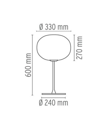 Glo-Ball T1 Bordlampe - Bilde 4