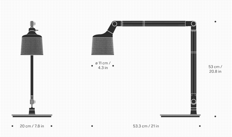 Vipp 521 Bordlampe - Sort - Bilde 4