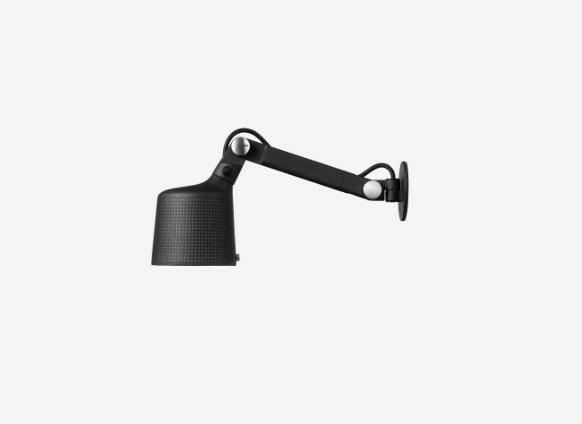 Vipp 523 Vegglampe Small - Sort