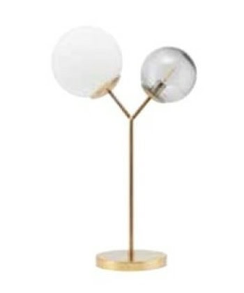 Twice Table - Brass