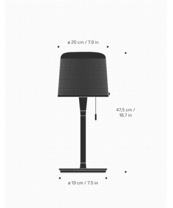 Vipp 530 Bordlampe - Sort - Bilde 5