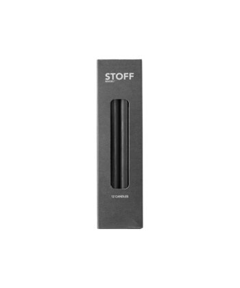 Nagel Candles sort, 12 pk