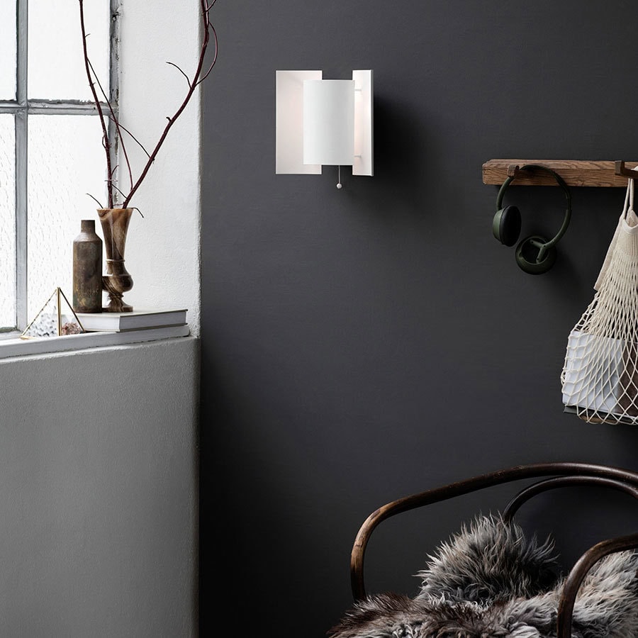 Butterfly Vegglampe - hvit - Bilde 2