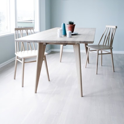 Viken Spisebord - Hvit oljet - 180 - Bilde 2