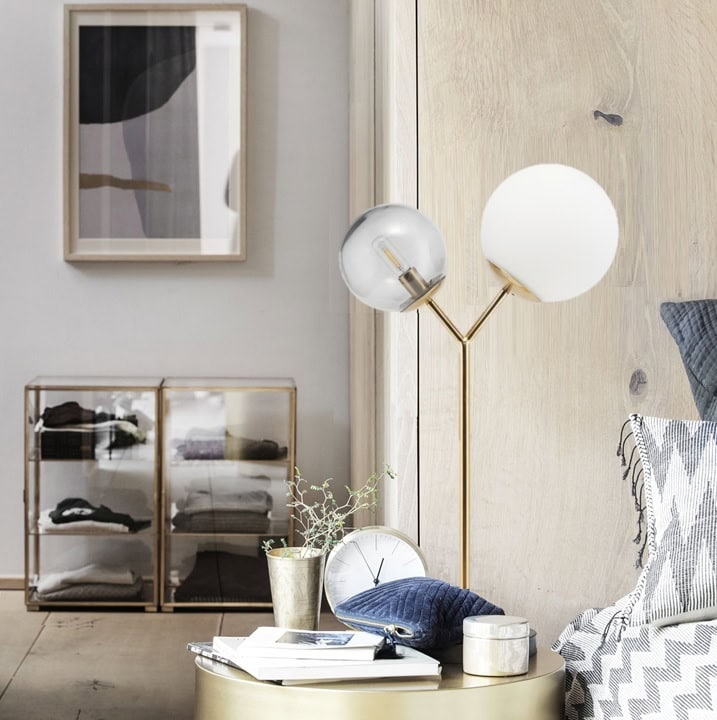 Twice Table - Brass - Bilde 2