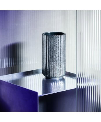 Alternative view of Lyngby Radiance Vase - Blå