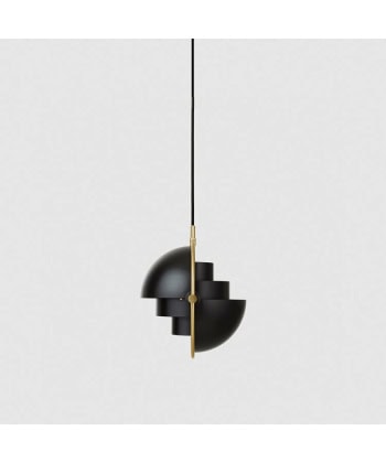 Alternative view of Multi-Lite Pendel - Charcoal black Brass small -Utstilling