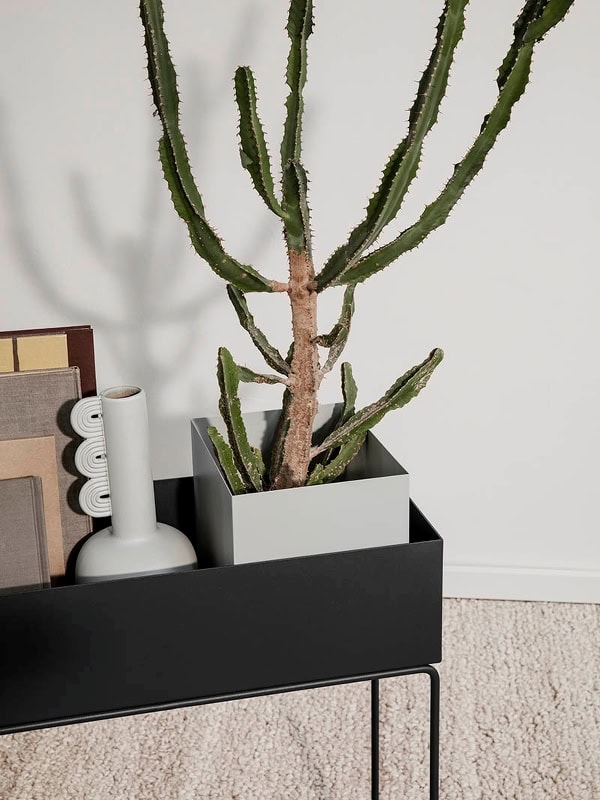 Plant Box Pot - Light Grey - Bilde 2