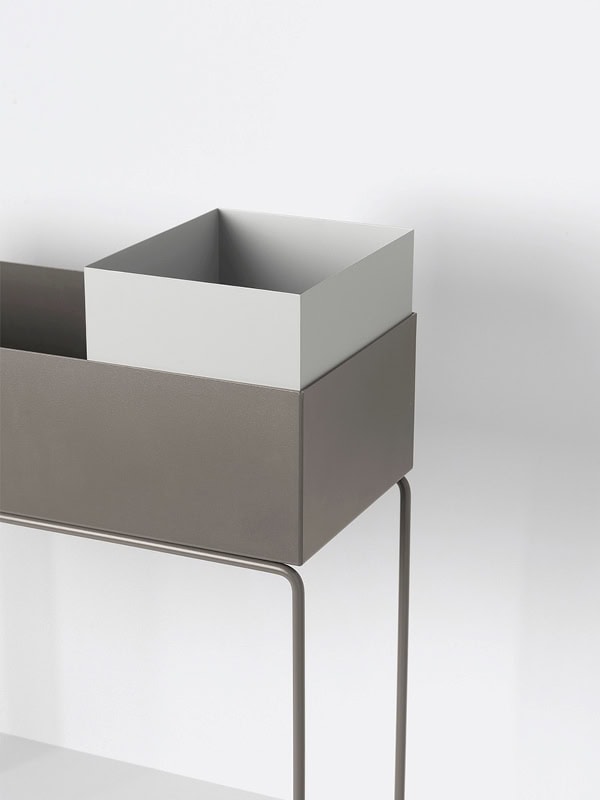 Plant Box Pot - Light Grey - Bilde 3