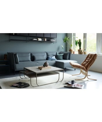Alternative view of Siesta Classic Vintage Cognac - lav rygg