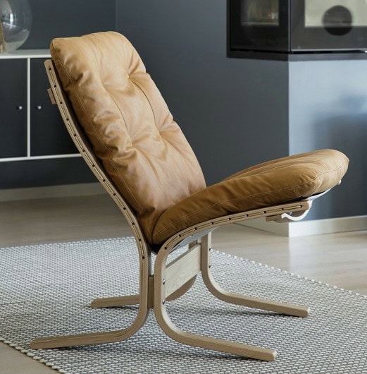 Siesta Classic Vintage Cognac - lav rygg