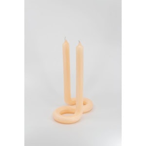 Twist lys, peach