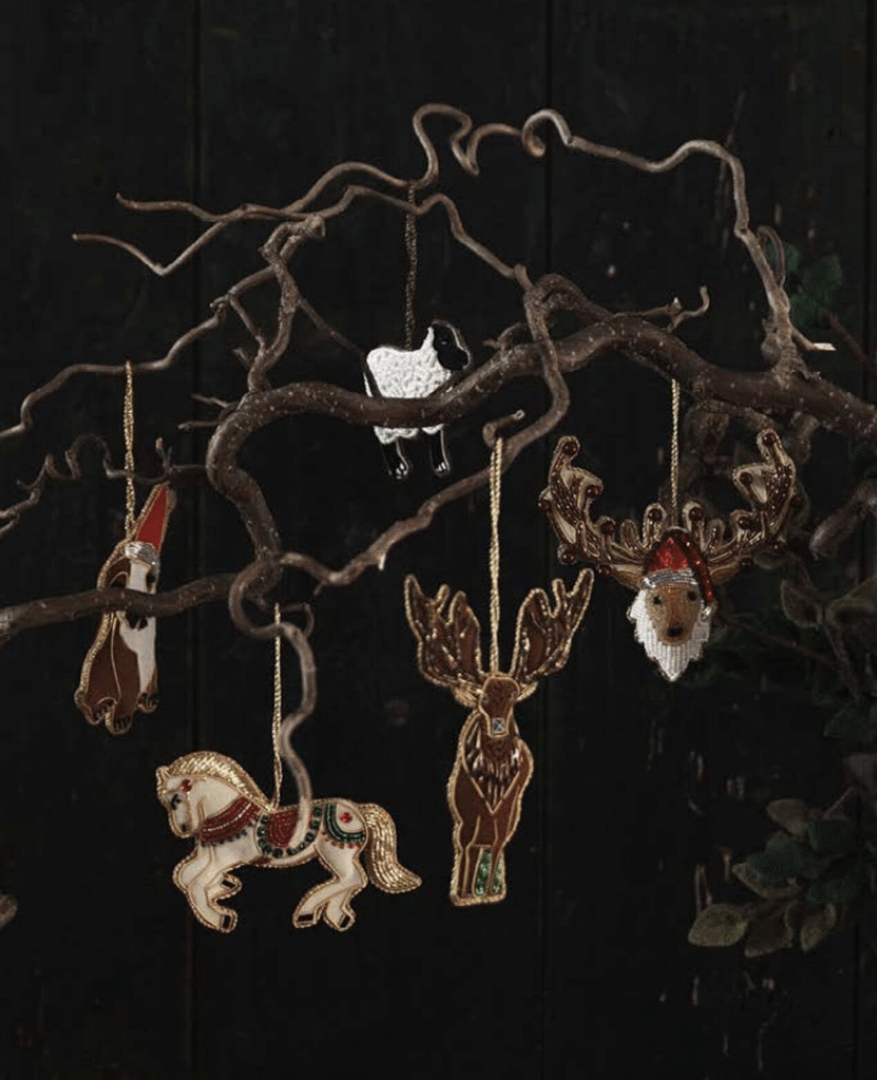 Juletrepynt Reinsdyrnisse -Håndlaget - Bilde 3