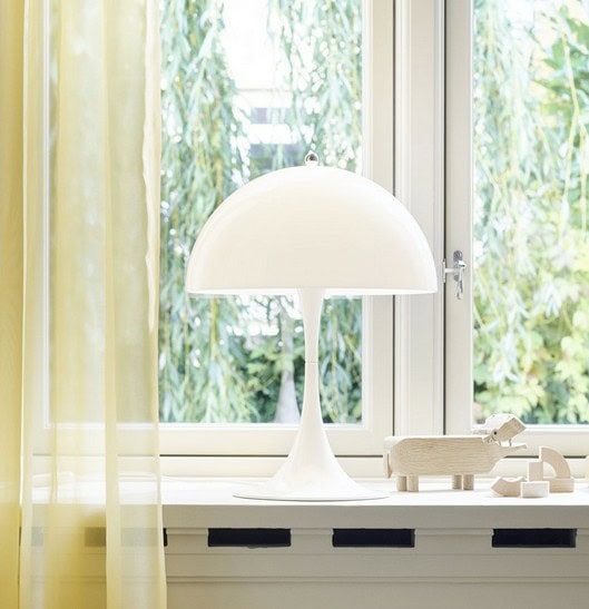 Panthella 320 Bordlampe opal