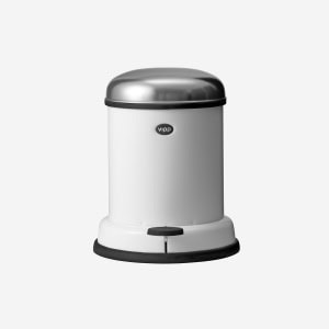 Vipp 14 Bøtte - pedalbøtte 8L, hvit