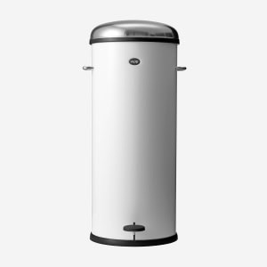 Vipp 17 Bøtte - pedalbøtte 30L, hvit
