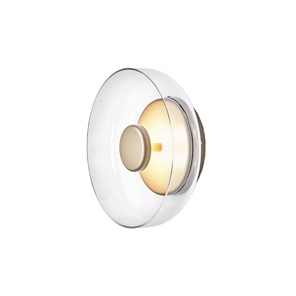Blossi wall, gold/clear