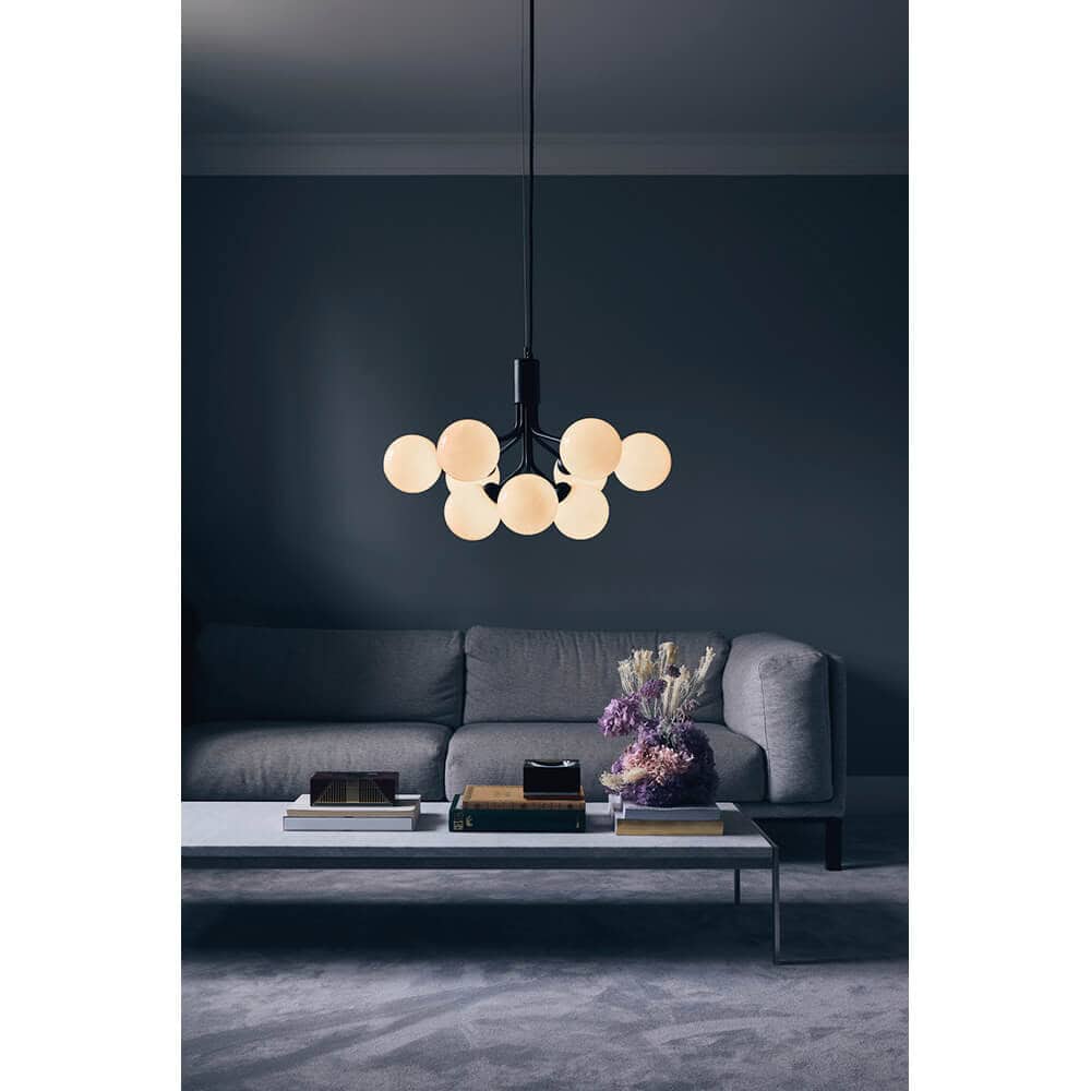 Apiales 9, satin black/opal