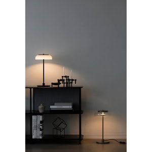Alternative view of Blossi table, black/opal