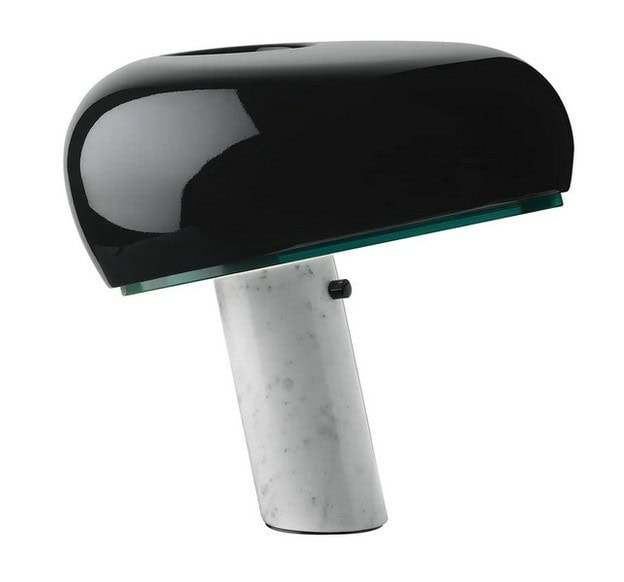 SNOOPY bordlampe - sort