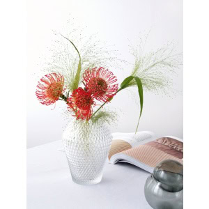 Alternative view of Flow Vase, Clear - Medium