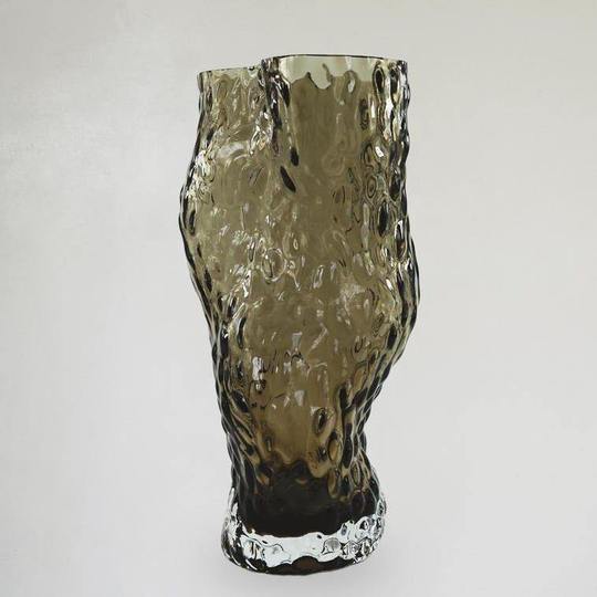Ostrea Rock Vase - Smoke