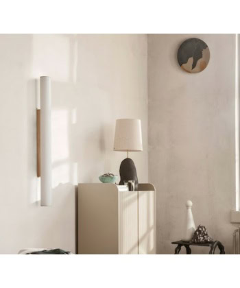 Alternative view of Vuelta Wall Lamp 100 cm - Messing -Utstilling