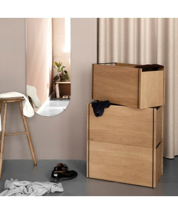Alternative view of Storage box - eik/sort