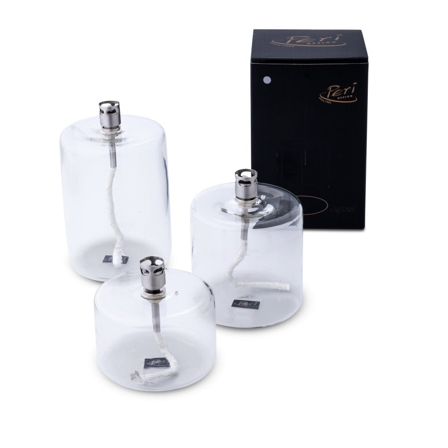 Oljelampe Cylinder Chrome