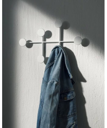 Alternative view of Afteroom Coat Hanger -Hvit