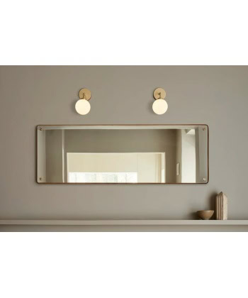Alternative view of Apiales wall, brass/opal