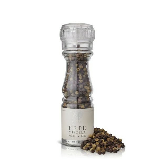 Krydder -Peppermix på kvern
