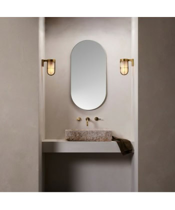 Cabin wall frosted antique brass - Bilde 4