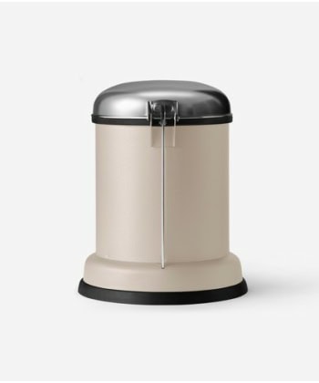 Vipp 14 Bøtte - pedalbøtte 8L, Beige - Bilde 3