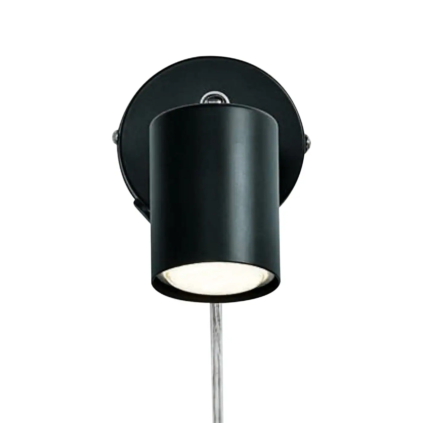 Explore Liten Vegglampe Sort
