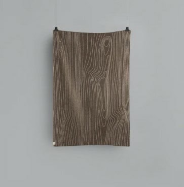 Skog Pledd -Brown/natural - Bilde 3