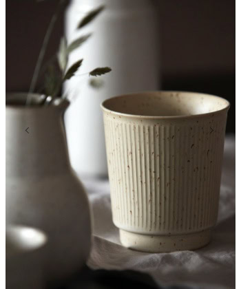Krus, Rustic, Beige