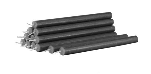 Nagel Candles antrasitt, 12 pk