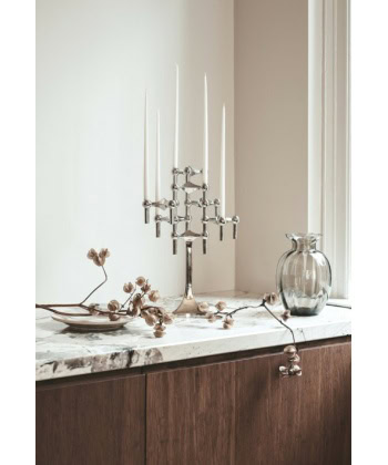 Alternative view of Nagel Candle Stand - Chrome