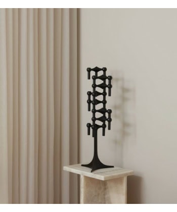 Alternative view of Nagel Candle Stand - Black