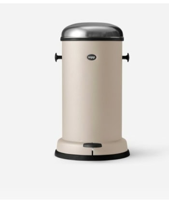 Vipp 15 Bøtte - pedalbøtte 14L, beige